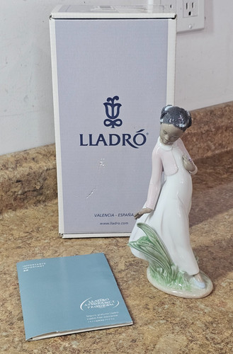 Statuina porcellana lladro - statuina,