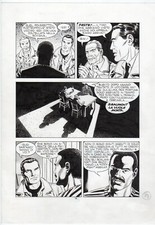 FABIO CIVITELLI - TAVOLA ORIGINALE TEX - 'DELITTO NEL PORTO'