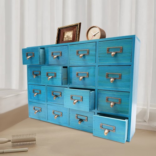 Cassettiera legno - 16,