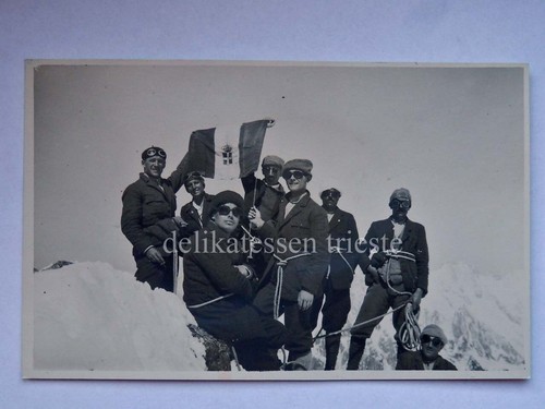 Trieste alpinismo 1921 - alpinismo,