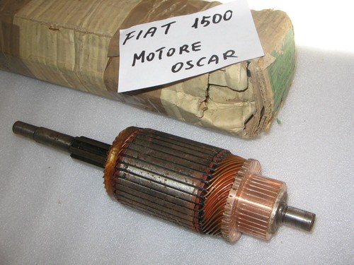 Fiat 1500 motore - oscar, indotto