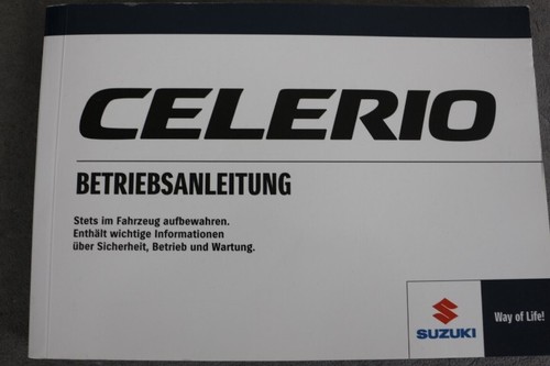 Suzuki celerio manuale uso - manuale, e