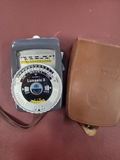 Lunasix 3 Gossen Light Meter &