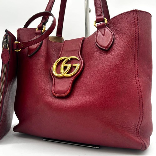 Gucci marmont tote bag pelle - gucci,