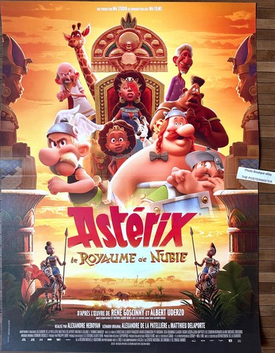 Affiche cinéma astérix le - cinéma,