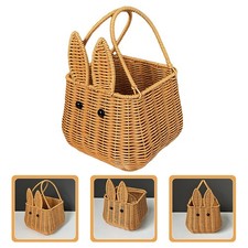  Cesto intrecciato di coniglio