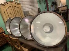 Gruppo di 4 Enormi grandi lampade da capannone industriale loft