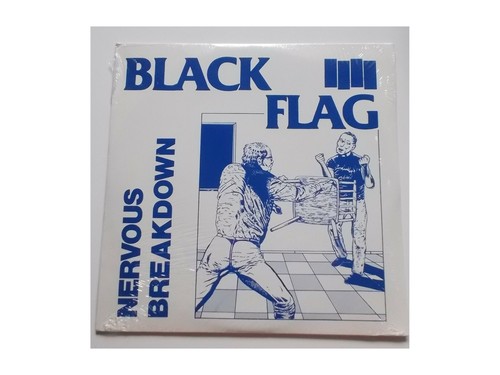 Black flag nervous - black,