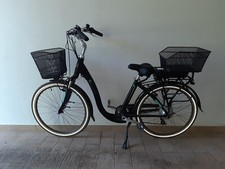bicicletta elettrica da donna BRINKE Venice 26 nera ottime condizioni.