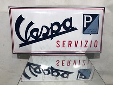 Insegna Vespa Servizio Piaggio