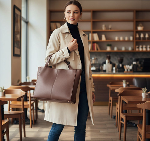 Borsa donna vera pelle tote
