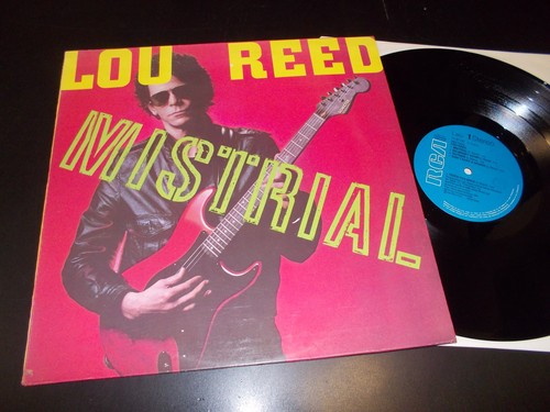 Lou reed mistrial - lp, rca