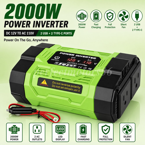 Car power inverter - power,