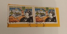 2 francobolli timbrati 1996