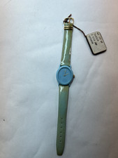 Pierre Denill orologio vintage Anni 70s e 80s Donna carica manuale Azzurro