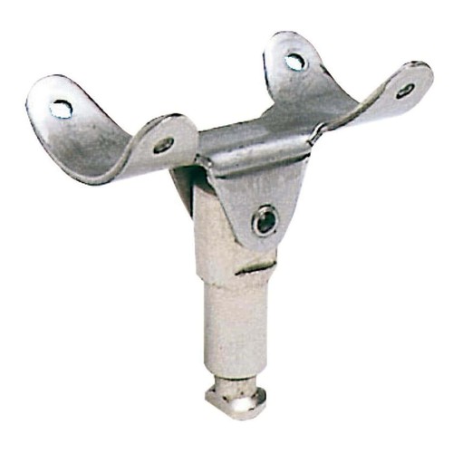 Scalmo ottone cromato per