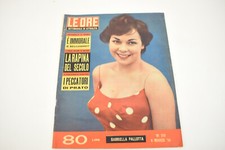 Rivista Le  Ore Marzo 1958 Ita