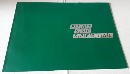 Fiat 850 depliant speciale