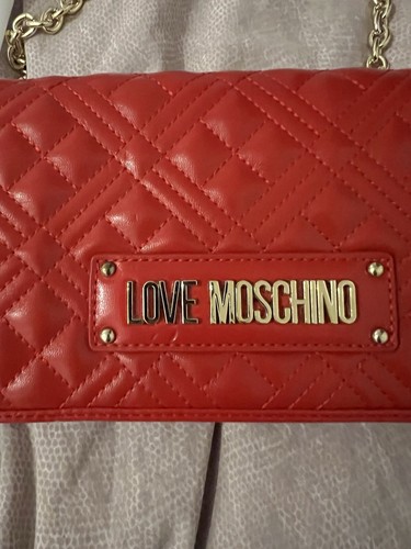 Love moschino borsa rossa - -borsa,