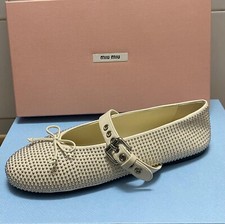 MIU MIU Ballerine in vitello