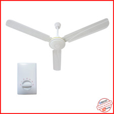 Ventilatore a Soffitto Silenzioso Potente Agitatore 120cm MF2215AS 3 Pale 230v