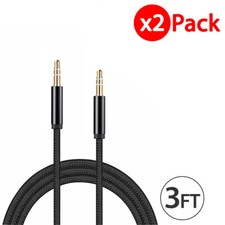 2x Cavo AUX Audio Stereo 3,5mm