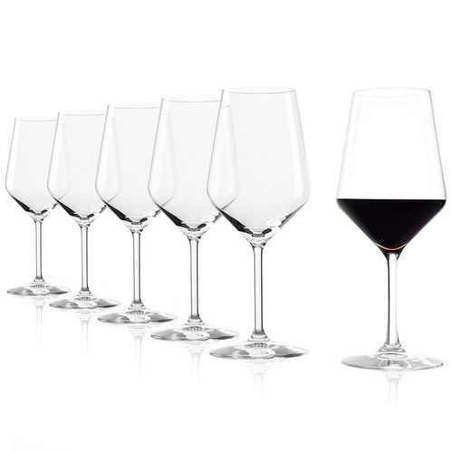 Bicchieri vino rosso set 6 - bicchieri,