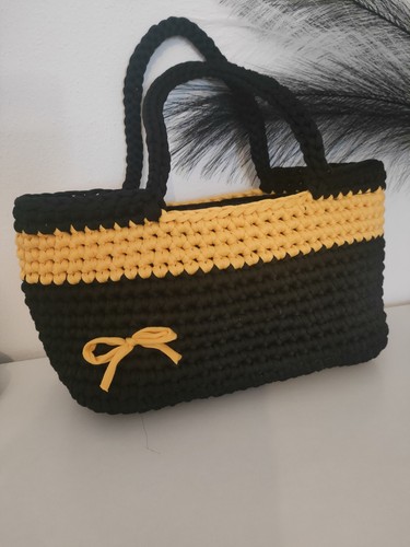 Borsa mano donna uncinetto - borsa, a