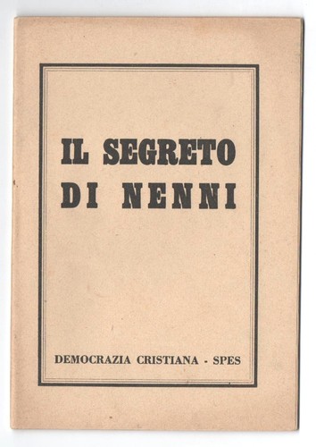 Segreto nenni - il, di