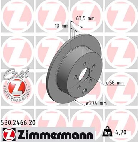 Dischi freno coat z - dischi,