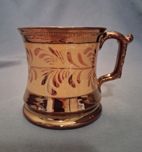 Antica tazza inglese rame - antica,