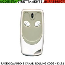 Telecomando Rolling. Code 2