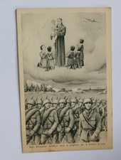 bc807 cartolina militare orfanotrofio antoniano femminile preghiera per la vitto