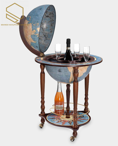 Bar globe drinks cabinet - drinks,