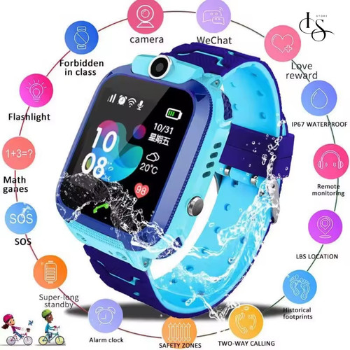 Smartwatch bambini azzurro gps - bambini,