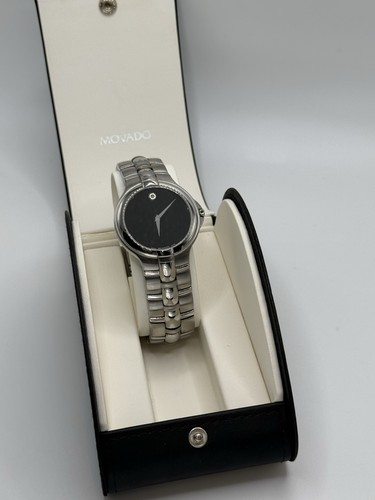 Movado mens juro round black - movado,