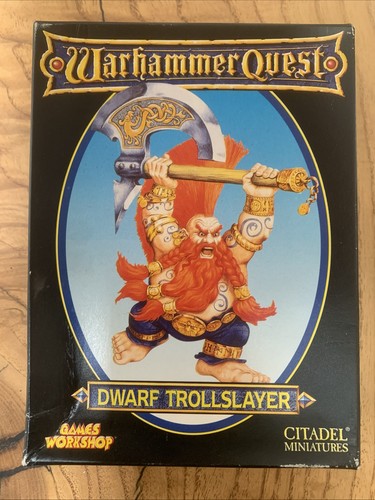 Warhammer quest dwarf troll - warhammer,