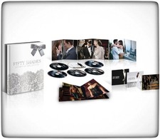 50 SFUMATURE LA TRILOGIA "DEFINITIVE COLLECTION" BOX SET 6 DVD (NUOVO SIGILLATO)