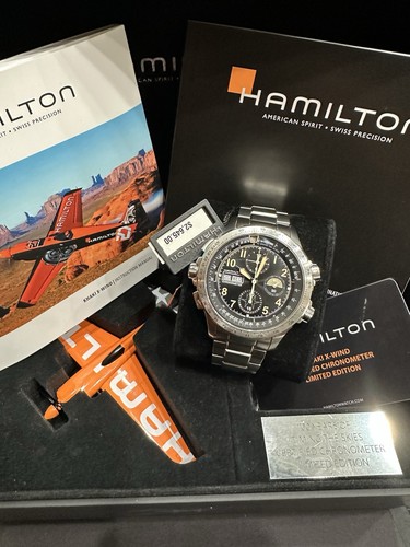 Hamilton khaki wind day - day, date