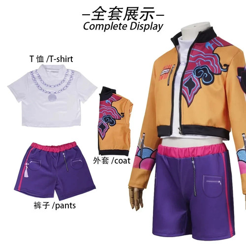 Costume pop demon hunters - costume, k-pop
