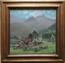 Alfonso Corradi "Case Di Dolonne A Courmayeur"