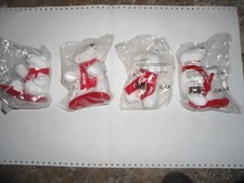 4 ORSETTI PELUCHE "COCA COLA"