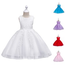 Abito vestito bambina pizzo