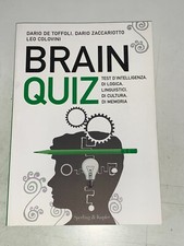 DE TOFFOLI, ZACCARIOTTO, COLOVINI - BRAINQUIZ - SPERLING & KUPFER, 2008