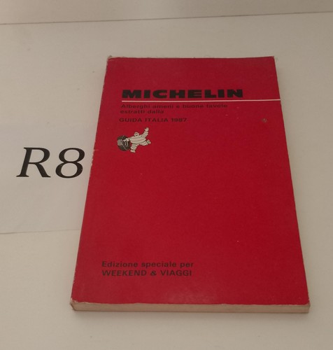 Guida michelin 1987 edizione - michelin,