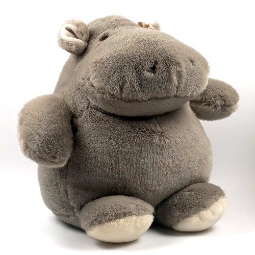 Peluche ippopotamo grande 32cm - peluche,