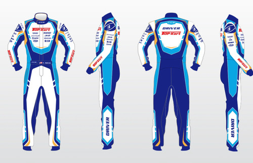 Top kart tuta corsa - top,