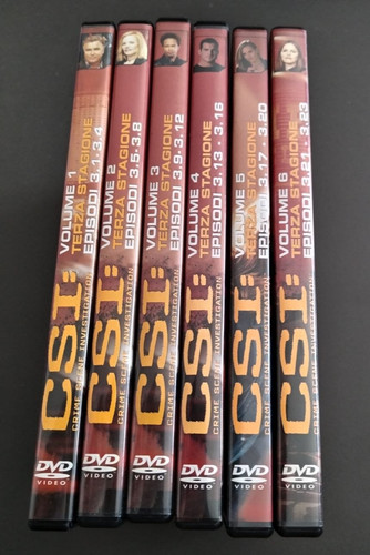 Dvd serie csi - dvd,