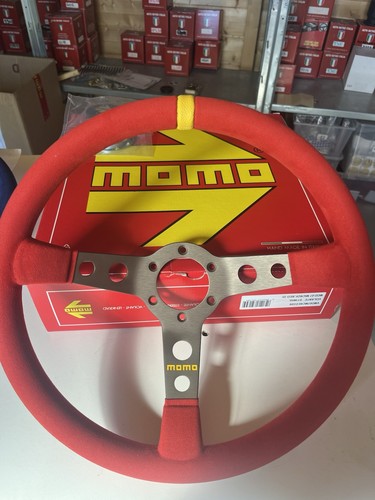 Volante momo mod07 rosso - volante,