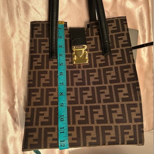 Fendi zucca shoulder bag - shoulder,